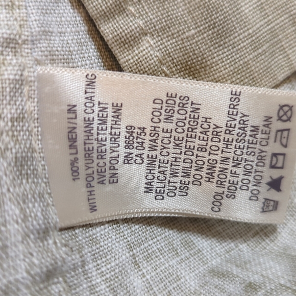 Tommy Bahama Linen safari jacket.  Linen safari jacket by Tommy Bahama. Sz XS - Picture 7 of 8